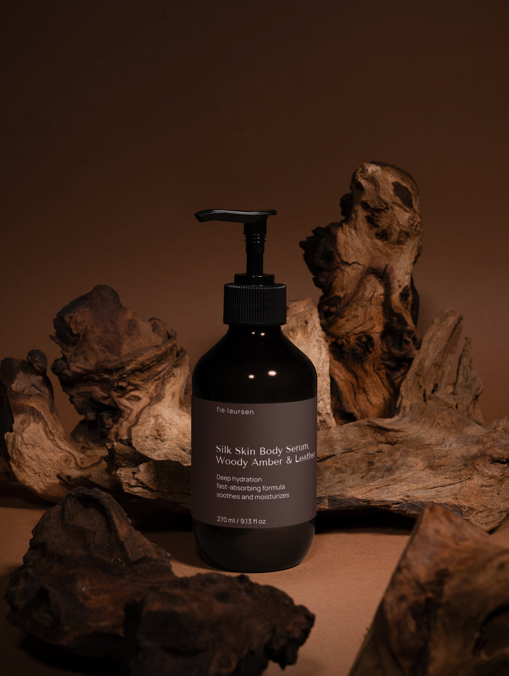 Silk Skin Body Serum, Woody Amber & Leather