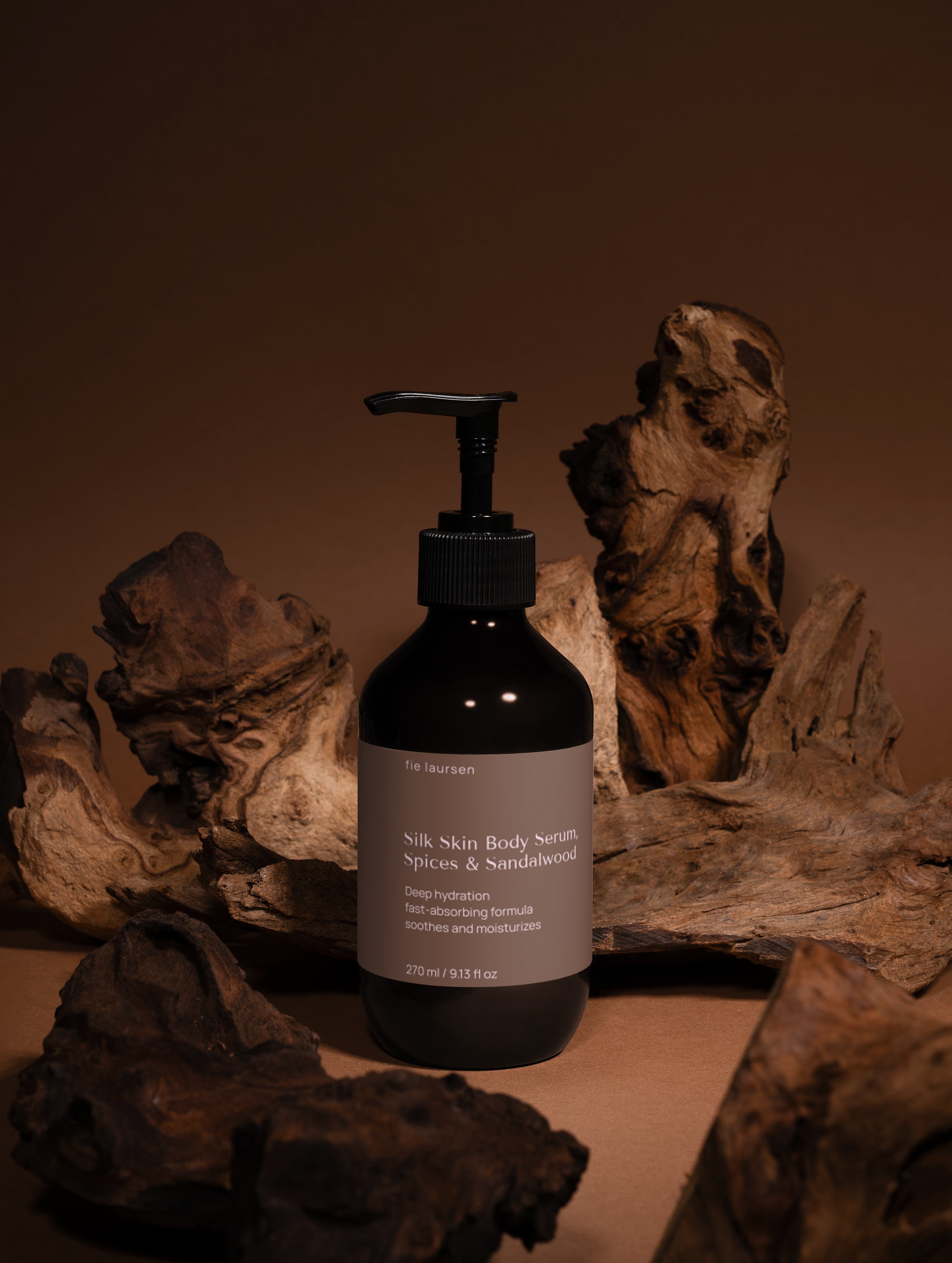 Silk Skin Body Serum, Spices & Sandalwood