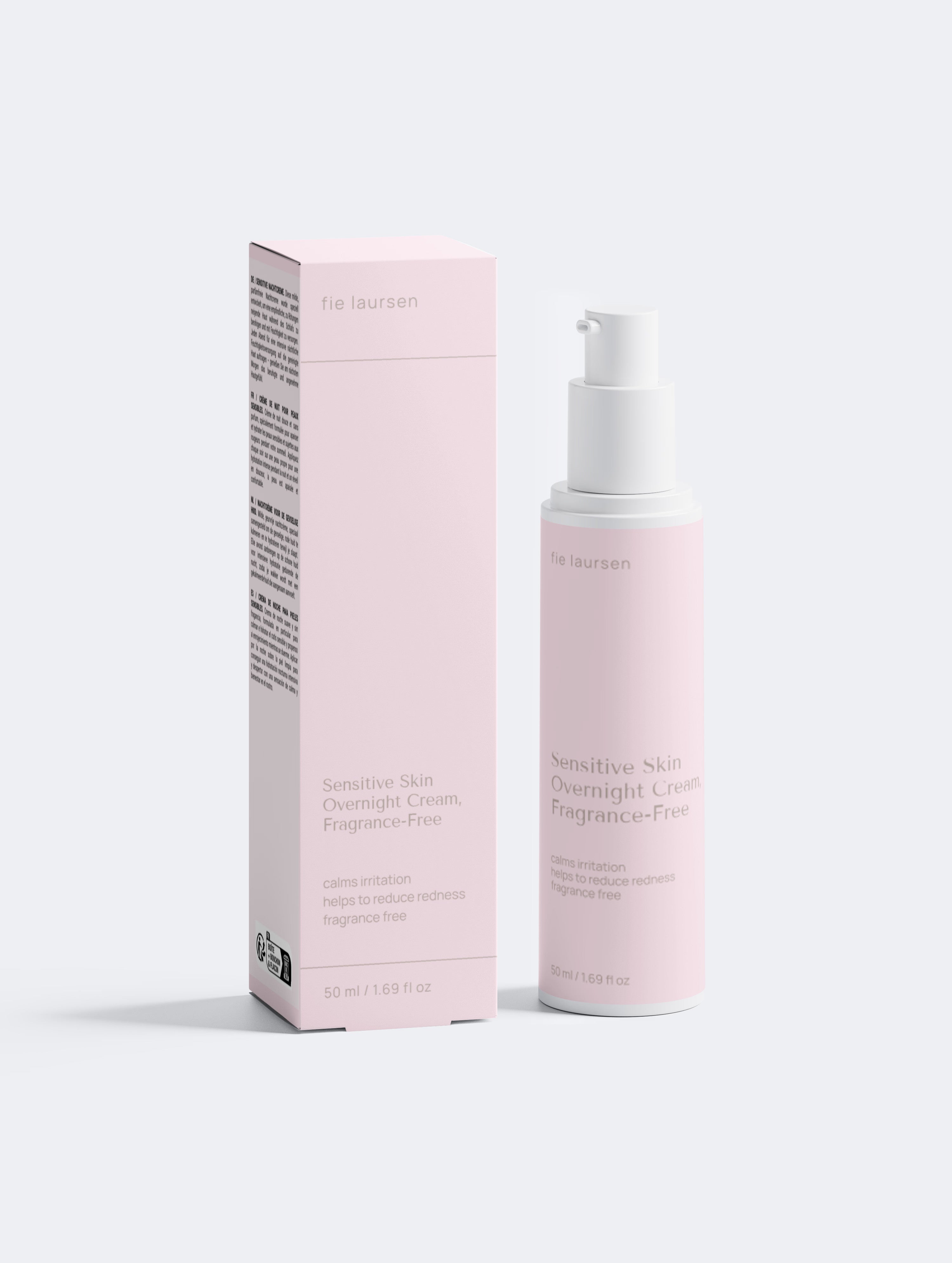 Sensitive Skin Overnight Cream, Fragrance-Free