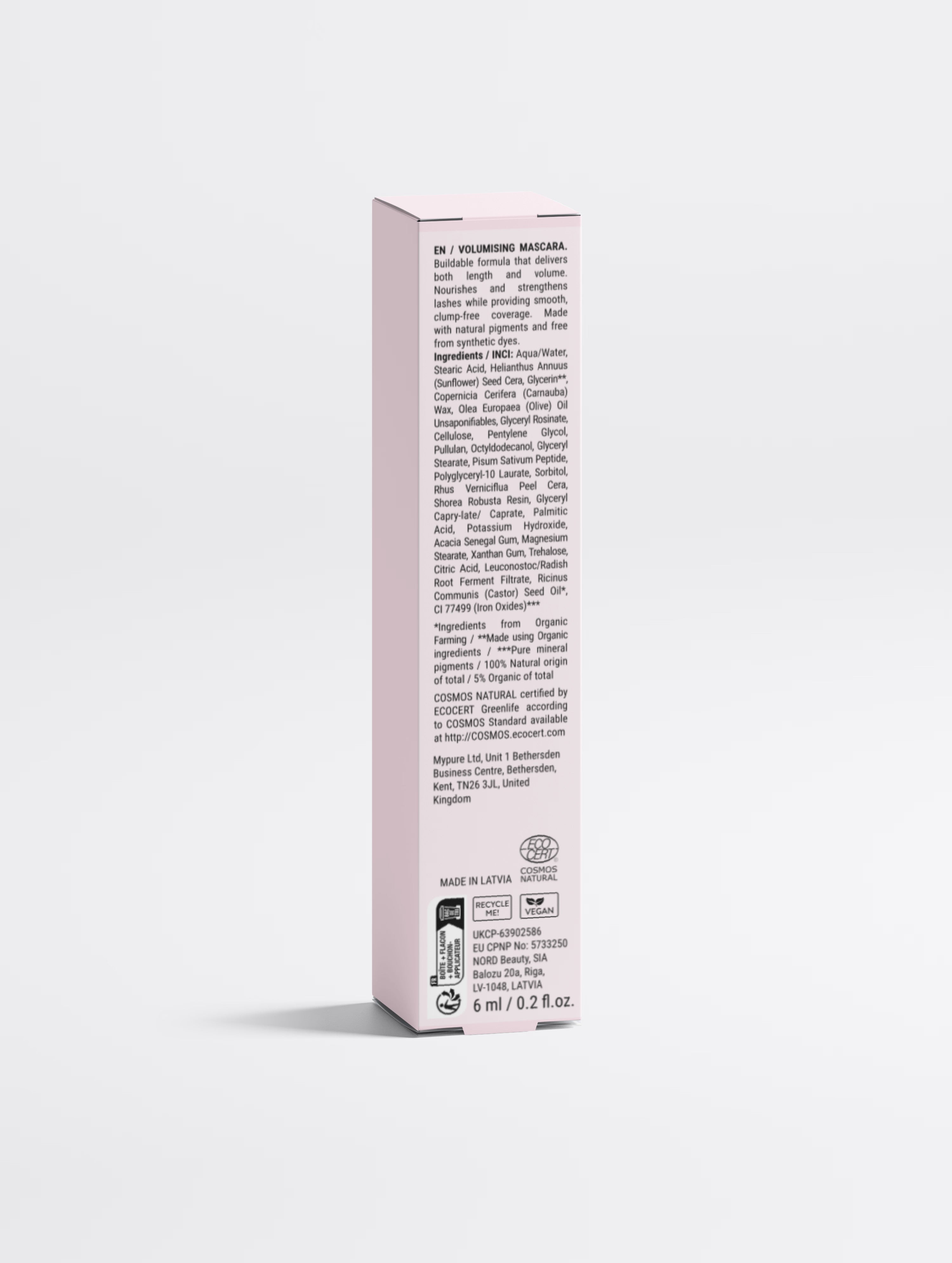 Lengthening & Volumising Mascara