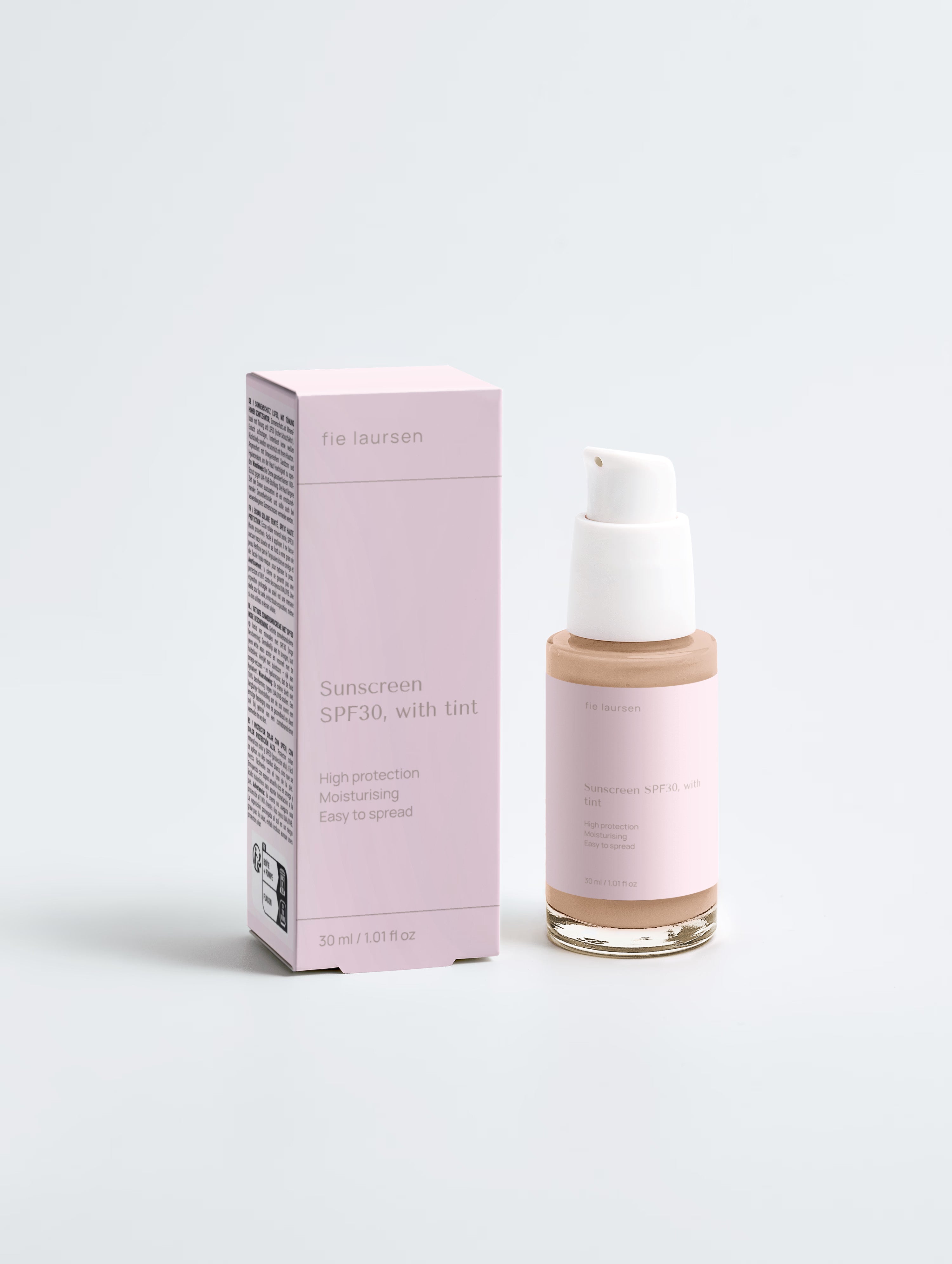 Sunscreen SPF30, with tint